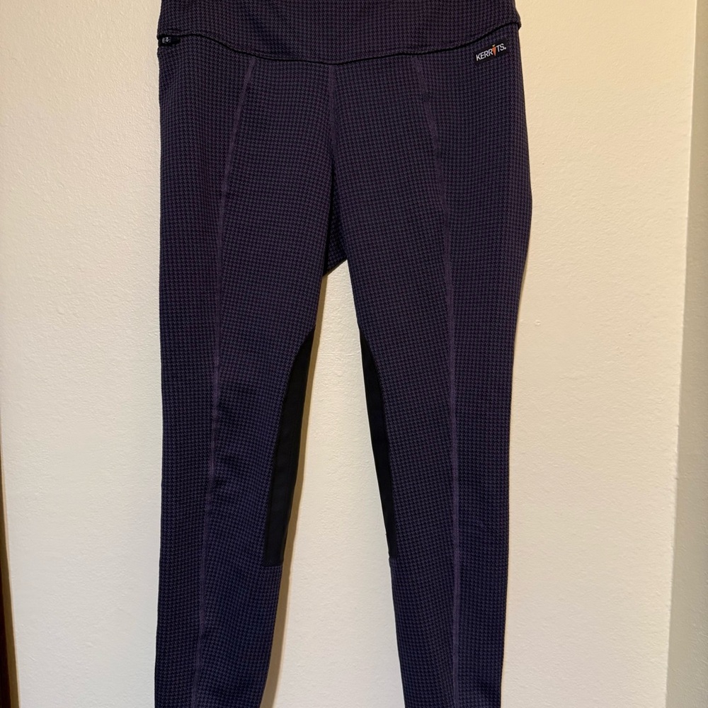 Kerrits Purple and Black riding pants